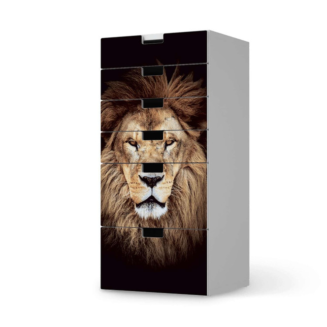 Klebefolie IKEA Stuva / Malad Kommode - 6 Schubladen - Wild Eyes- Bild 1