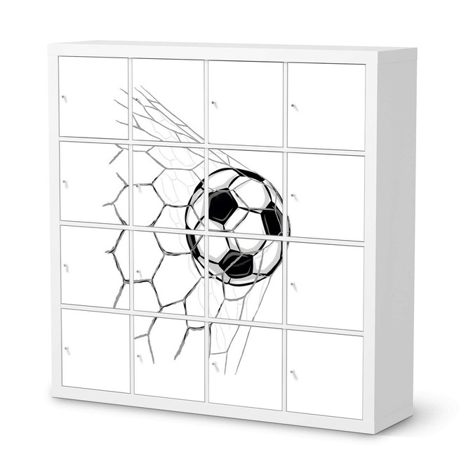 Möbelfolie IKEA Expedit Regal 16 Türen - Eingenetzt- Bild 1