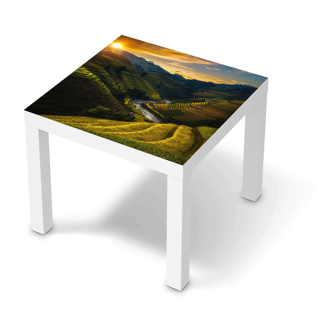 Möbelfolie IKEA Lack Tisch 55x55cm - Reisterrassen- Bild 1