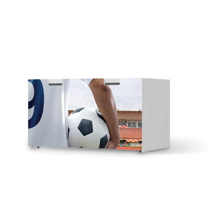 Möbelfolie IKEA Stuva / Malad Banktruhe - Footballmania- Bild 1