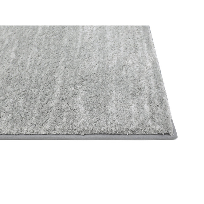 Yuna Hochflor Paspelteppich Rechteck Wunschmass in Aqua