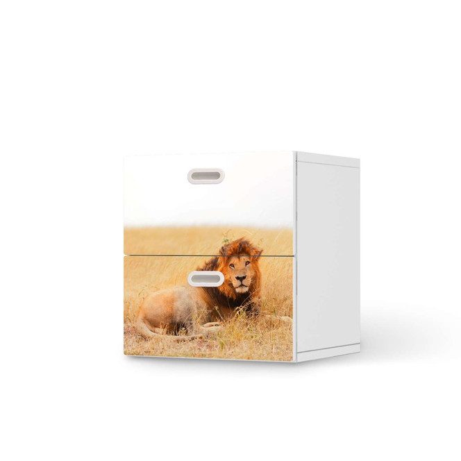 Klebefolie IKEA Stuva / Fritids Kommode - 2 Schubladen - Lion King- Bild 1