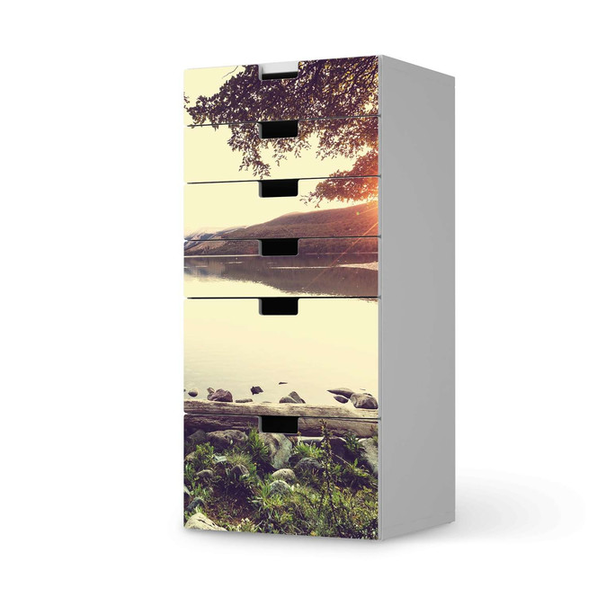 Klebefolie IKEA Stuva / Malad Kommode - 6 Schubladen - Seaside Dreams- Bild 1