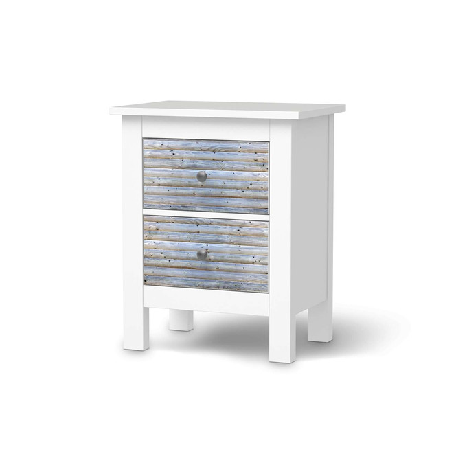 Möbelfolie IKEA Hemnes Kommode 2 Schubladen - Greyhound- Bild 1
