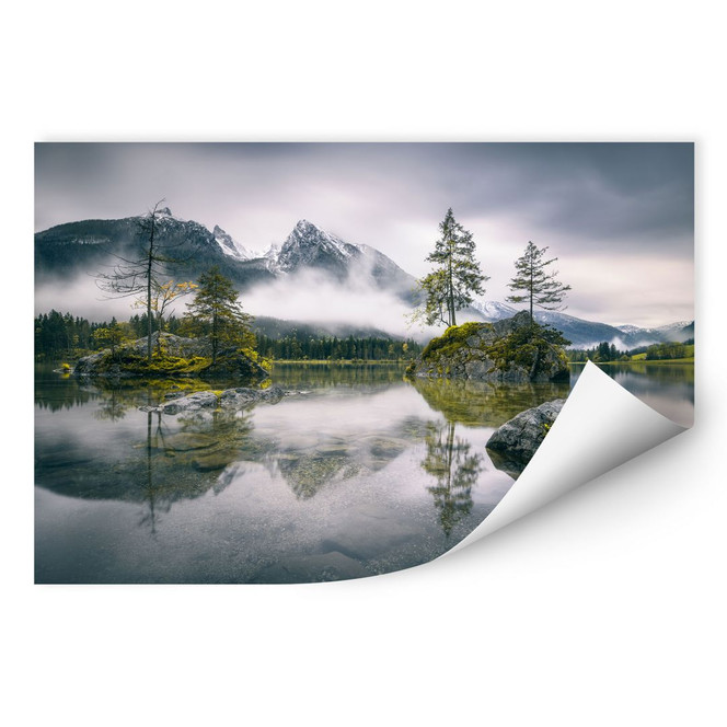 Wallprint Wiemer - Nebel über Hintersee