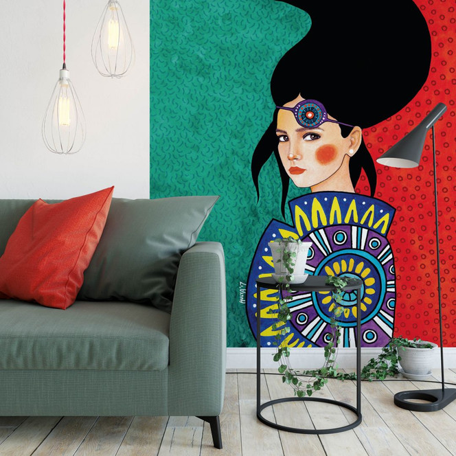 Fototapete Hülya - Undercover - 192x260cm - Bild 1