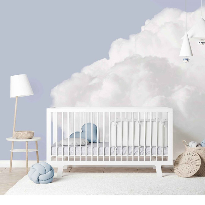 Fototapete Wolken Clouds1 in blau weiss - Vliestapete Designwalls 2 - 2.55x3.5 m