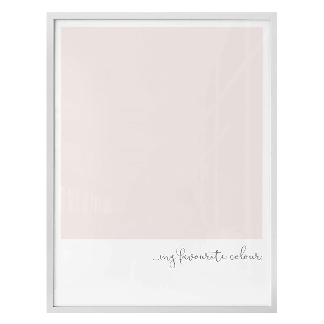 Poster My favourite colour - rosè