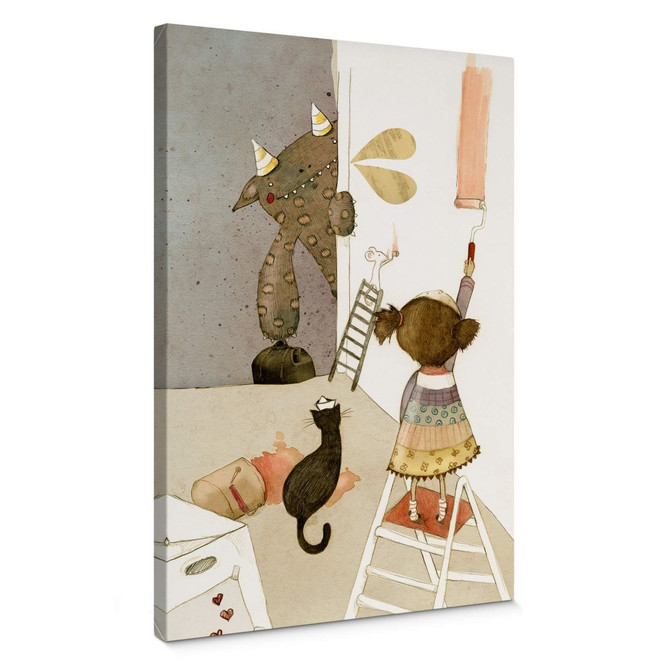 Leinwand Loske - Zuhause