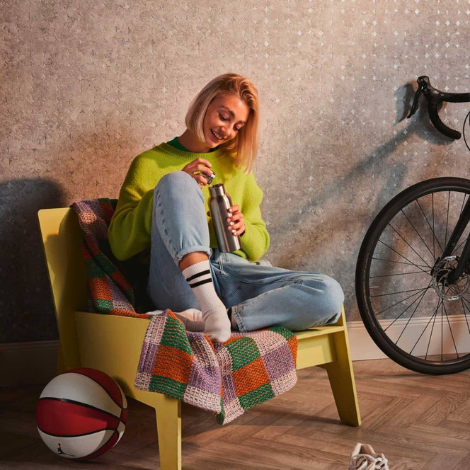 Moderne Betonoptik-Tapete geometrischem Muster Grau Vliestapete für urbanes Interieur