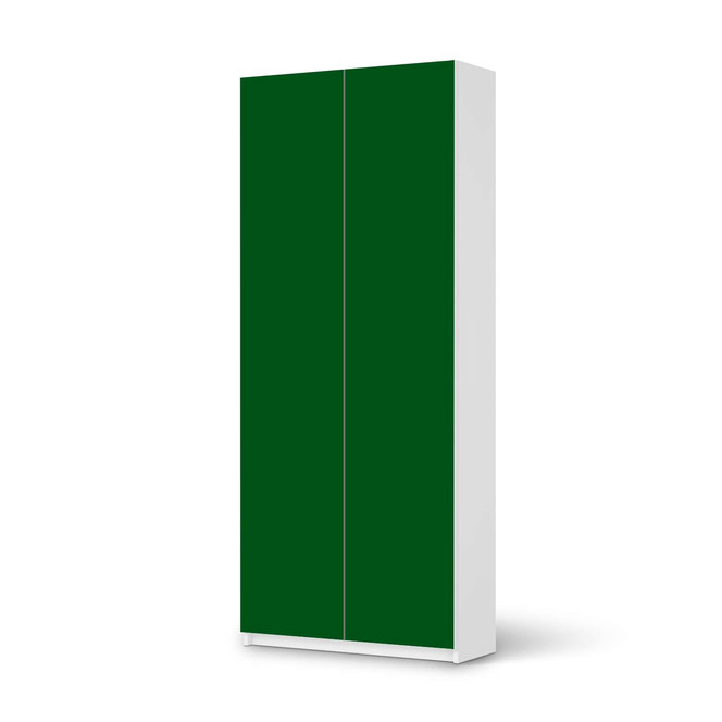 Möbelfolie IKEA Pax Schrank 236cm Höhe - 2 Türen - Grün Dark- Bild 1