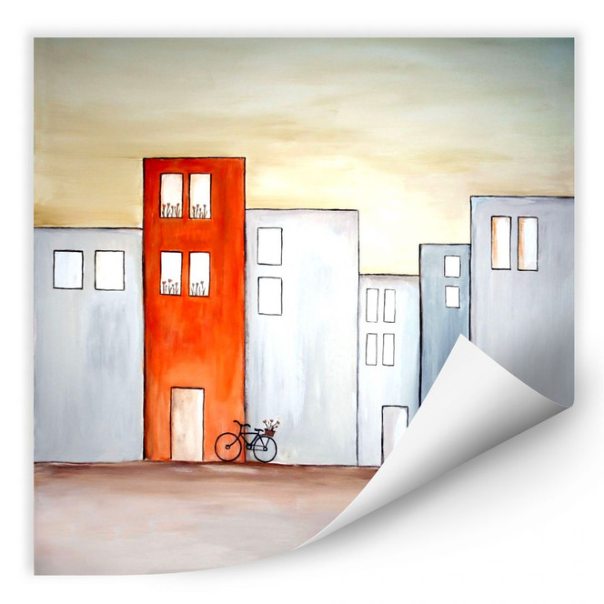 Wallprint Melz - Frühlingsbote - quadratisch