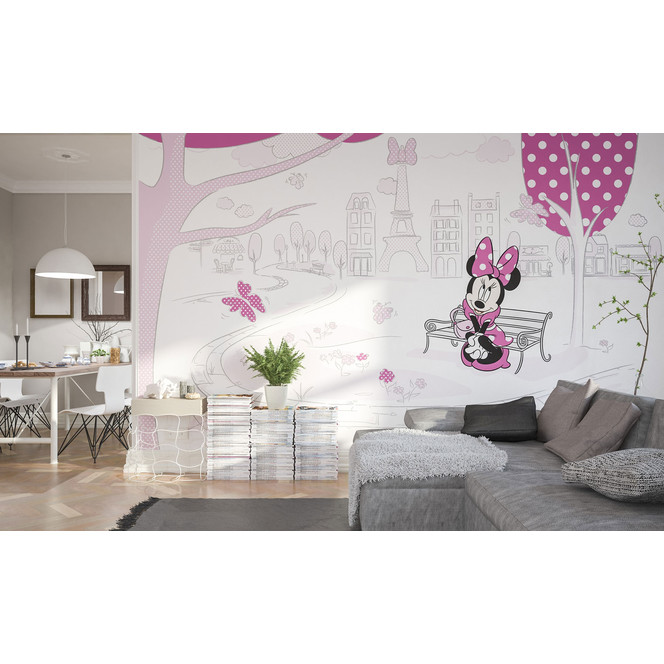 Fototapete Minnie in Paris
