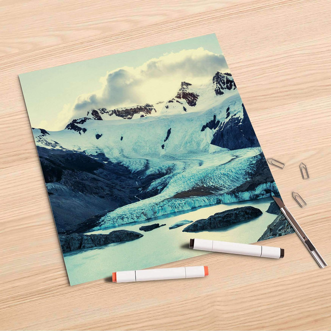 Folienbogen (30x30cm) - Patagonia- Bild 1