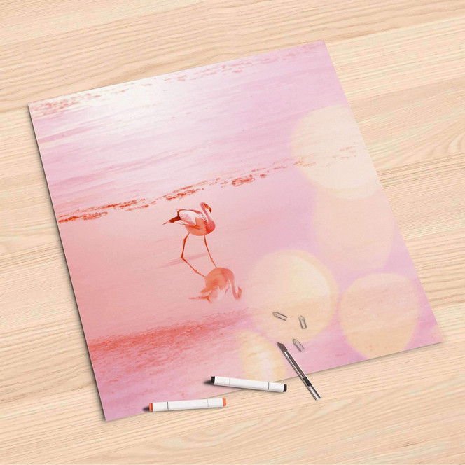 Folienbogen (60x60cm) - Mr. Flamingo- Bild 1