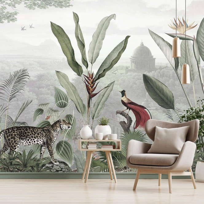 Fototapete Sir Edward - Tempel in den Tropen