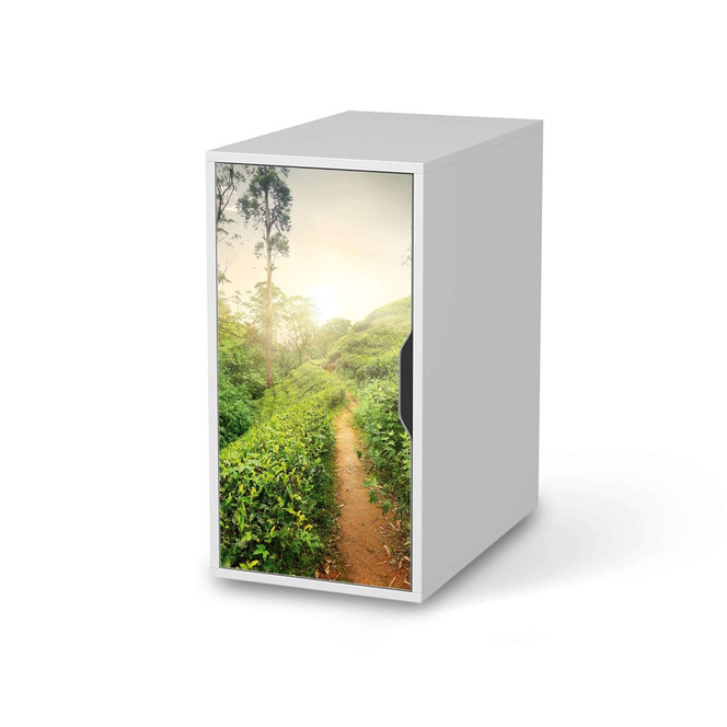 Möbelfolie IKEA Alex Schrank - Green Tea Fields- Bild 1