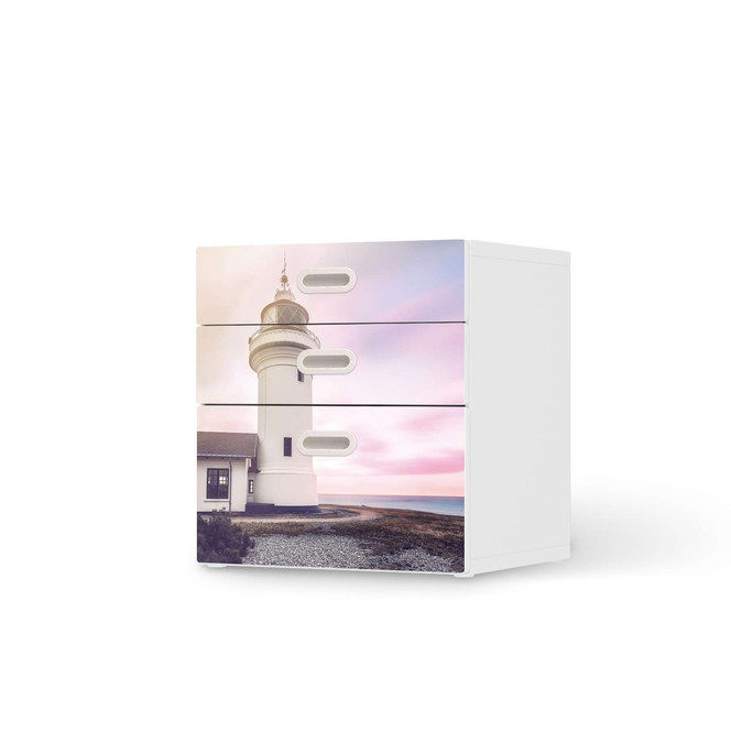 Folie IKEA Stuva / Fritids Kommode - 3 Schubladen - Lighthouse- Bild 1