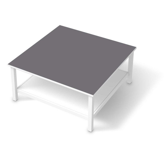 Klebefolie IKEA Hemnes Tisch 90x90cm - Grau Light- Bild 1