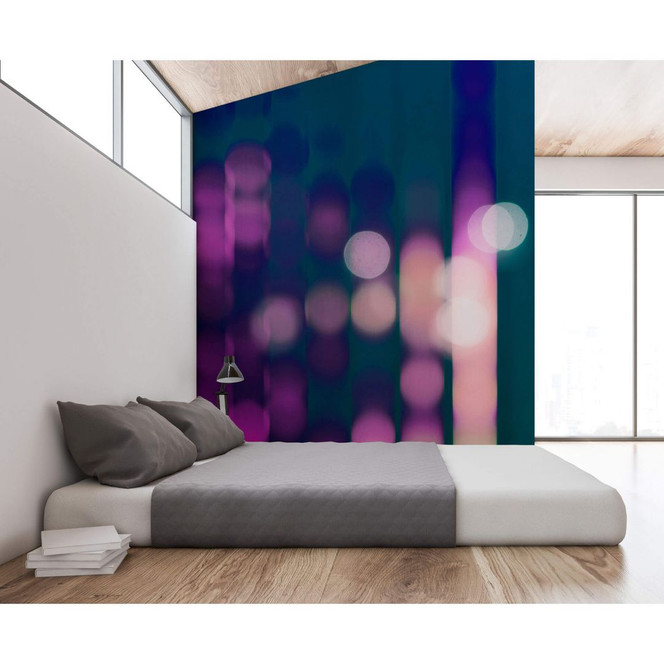 Livingwalls Fototapete Walls by Patel 2 big city lights 3 - Bild 1