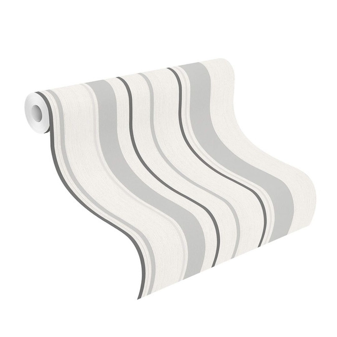 Rasch Vliestapete Rock'n Rolle weiss