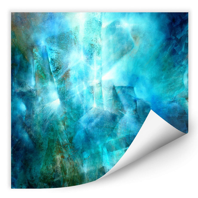 Wallprint Schmucker - Smaragd