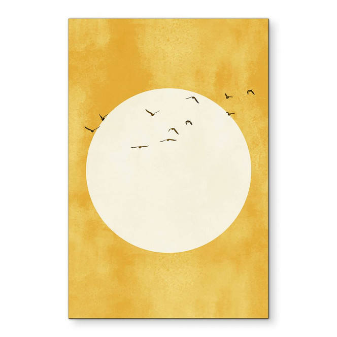 Wandbild Sonnenschein - Kubistika - Alu-Dibond