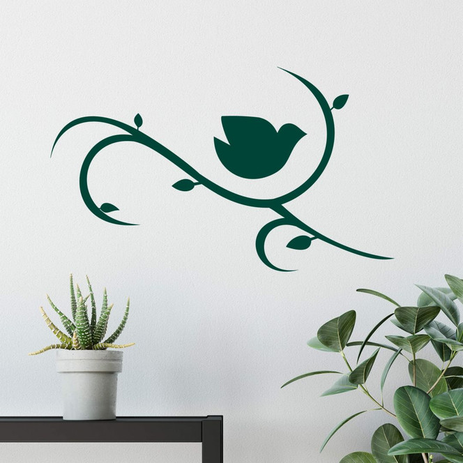Wandtattoo Dicker Spatz