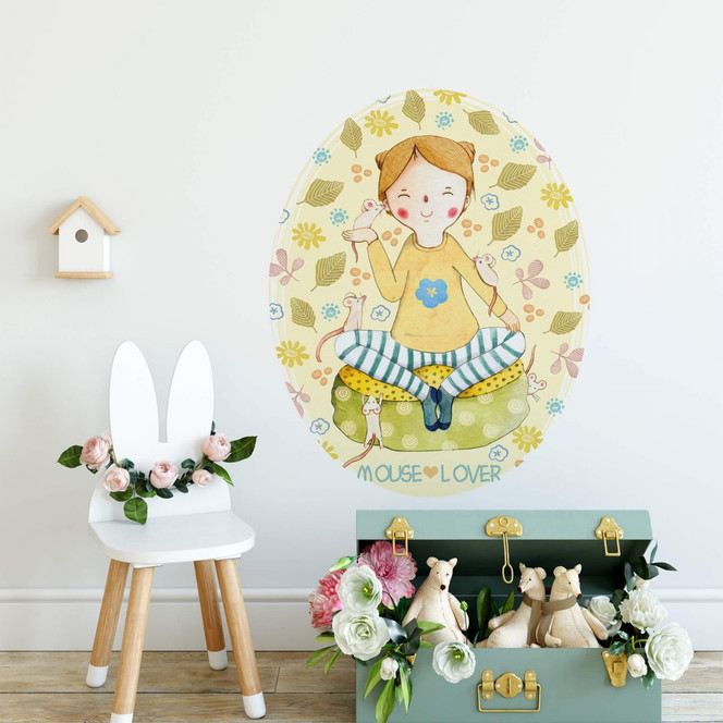 Wandtattoo Loske - Mouse Lover