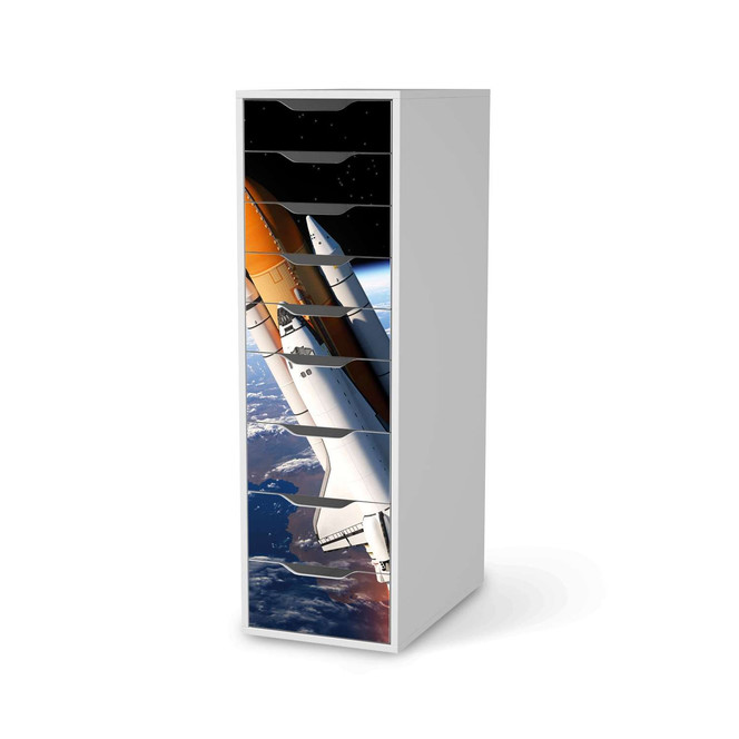Folie IKEA Alex 9 Schubladen - Space Traveller- Bild 1