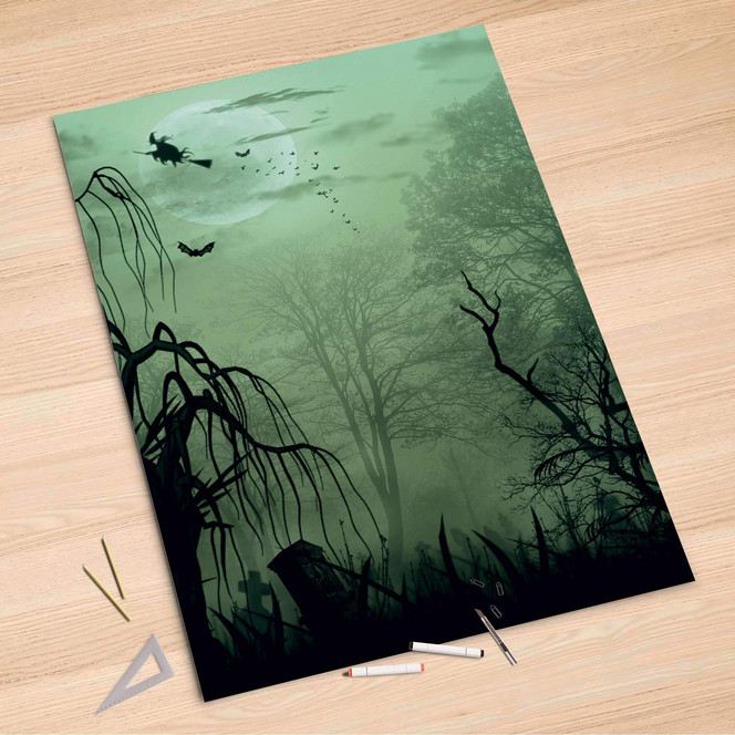 Folienbogen (100x150cm) - Witchcraft- Bild 1