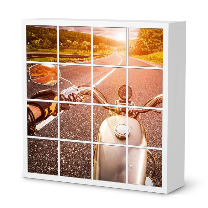 Möbelfolie IKEA Expedit Regal 16 Türen - Easy Rider- Bild 1