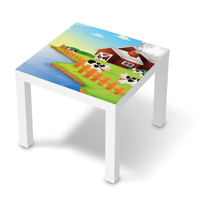 Möbelfolie IKEA Lack Tisch 55x55cm - Cowfarm 2- Bild 1