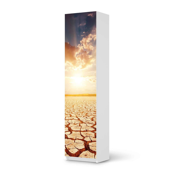 Möbelfolie IKEA Pax Schrank 201cm Höhe - 1 Tür - Savanne- Bild 1