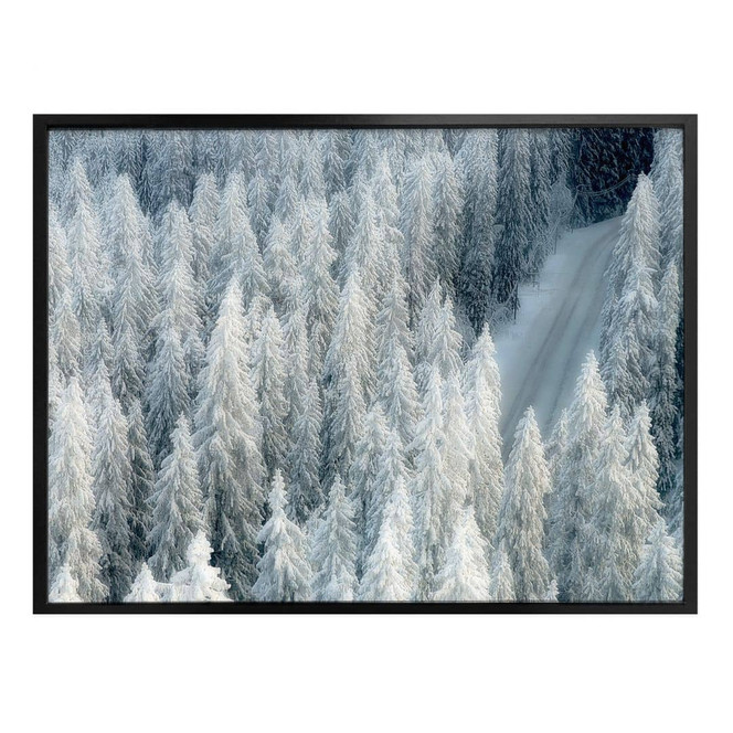 Poster Kalliolahti - Weisser Winter