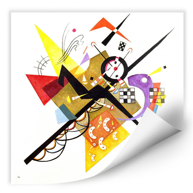 Wallprint Kandinsky - Auf Weiss II