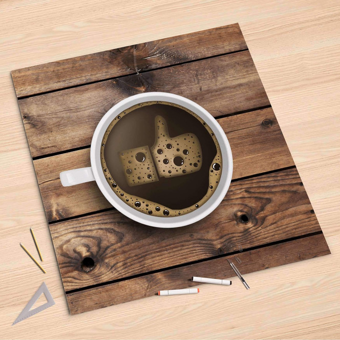 Folienbogen (90x90cm) - Sweet Coffee- Bild 1