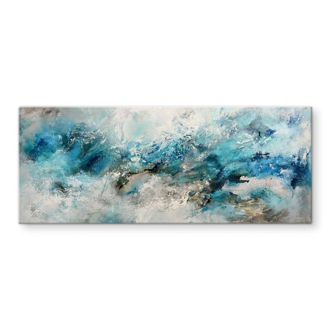 Glasbild Fedrau - Eiszeit