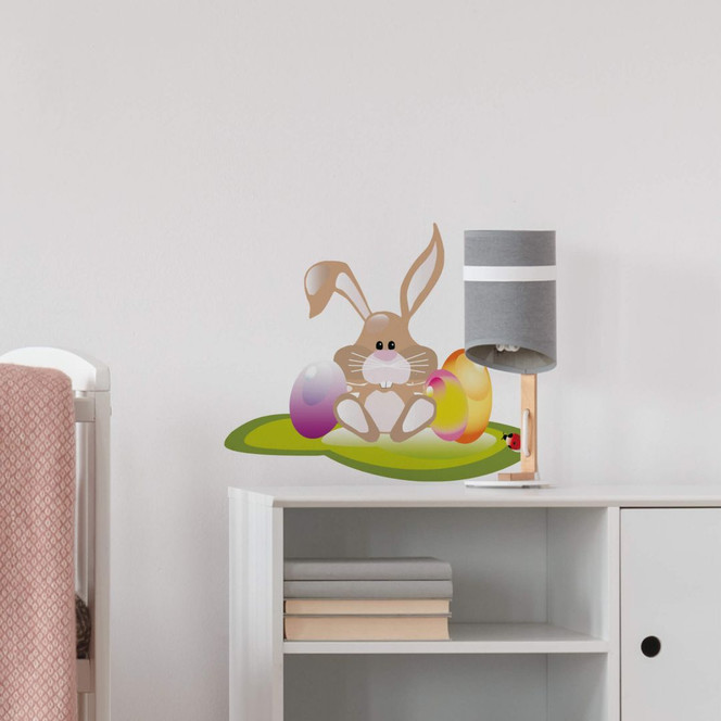 Wandsticker Osterhase 2