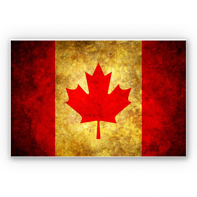 Hartschaumbild The Maple Leaf