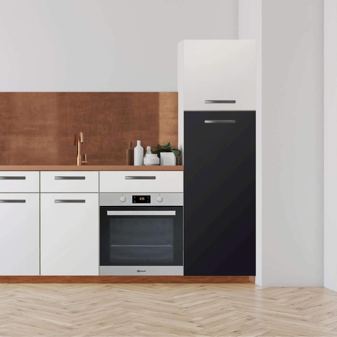 Klebefolie - Hochschrank (60x140cm) - Schwarz- Bild 1