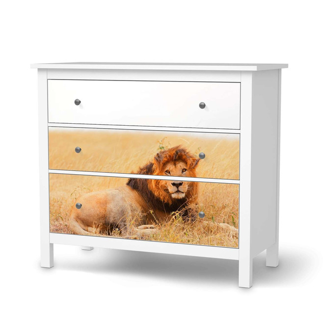 Möbelfolie IKEA Hemnes Kommode 3 Schubladen - Lion King- Bild 1