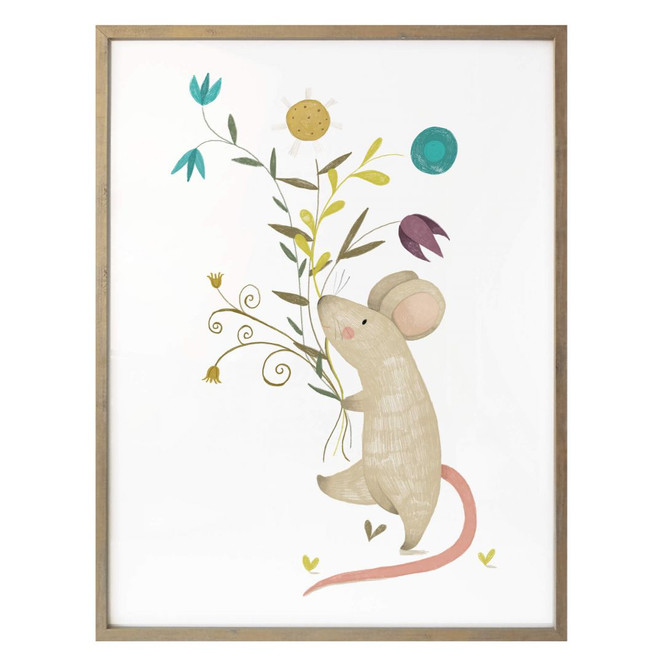 Poster Loske - Kleine Maus