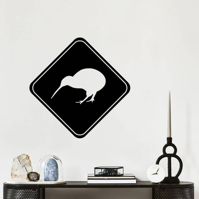 Wandtattoo Achtung Kiwi