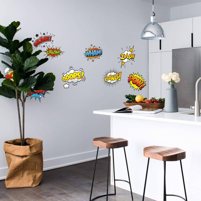 Wandtattoo Comic Soundeffects (Set)