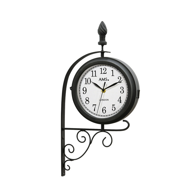 Wanduhr Aussenuhr Doppelseitige und drehbare Wanduhr