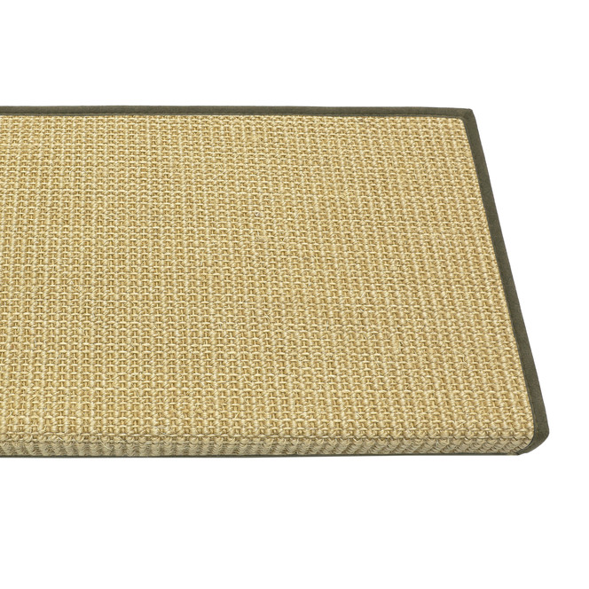 Diego Sisal Stufenmatte Rechteckig in Sesam