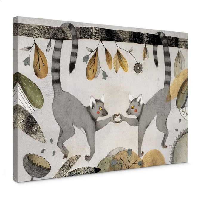 Leinwand Loske - Kattas in Love