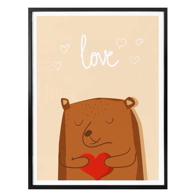 Poster Bärenstarke Liebe