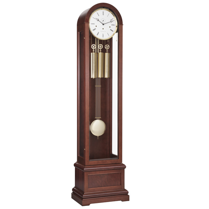 Standuhr Charlotte "Franz Hermle & Sohn" Nussbaum